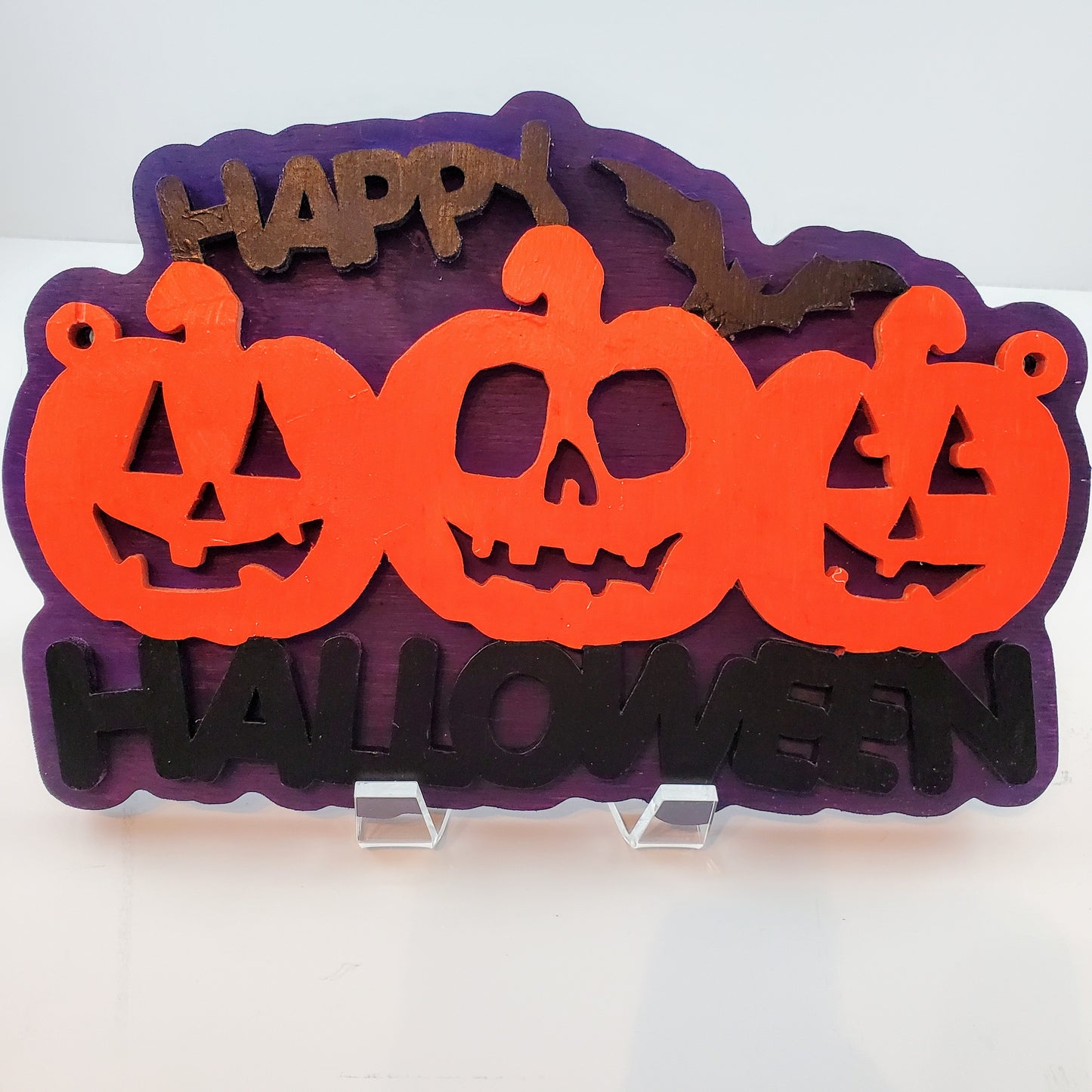 3 Pumpkin Happy Halloween