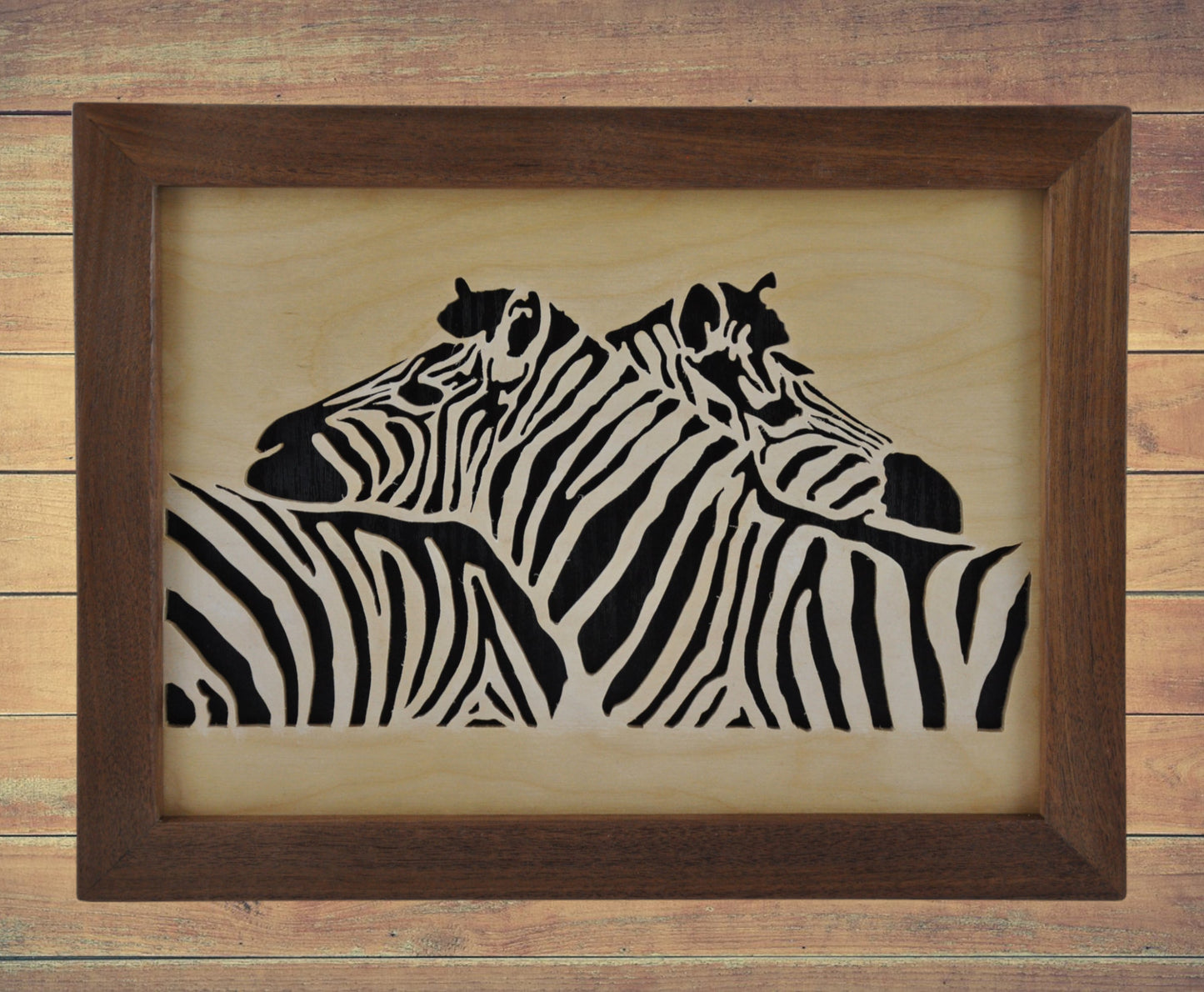 Cuddling Zebras