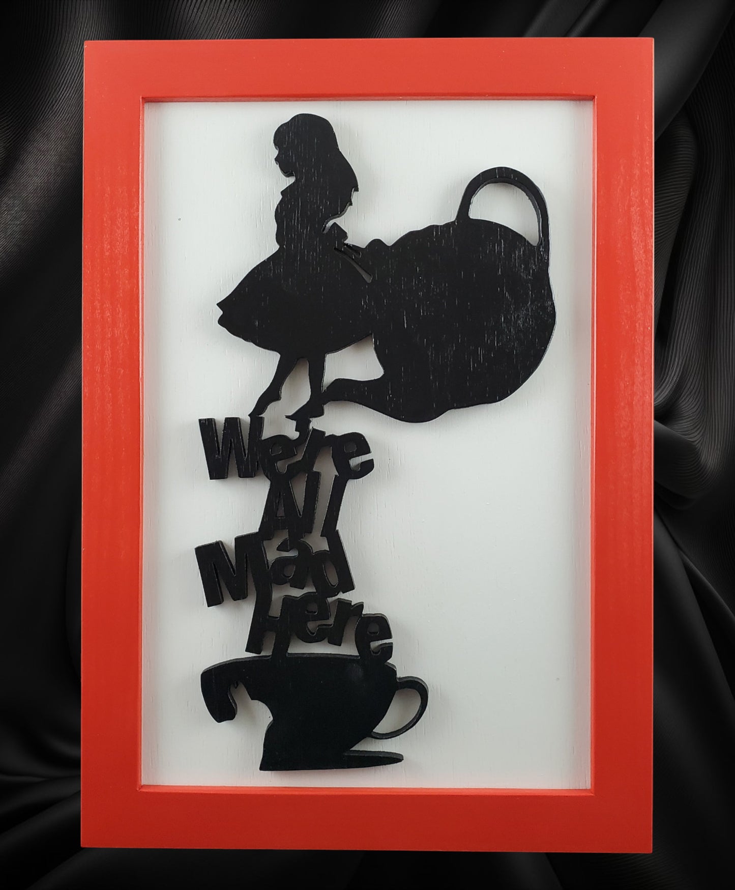 We're All Mad Silhouette