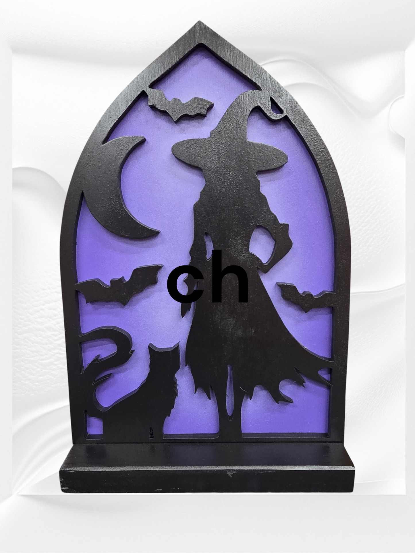 Witch Window Silhouette