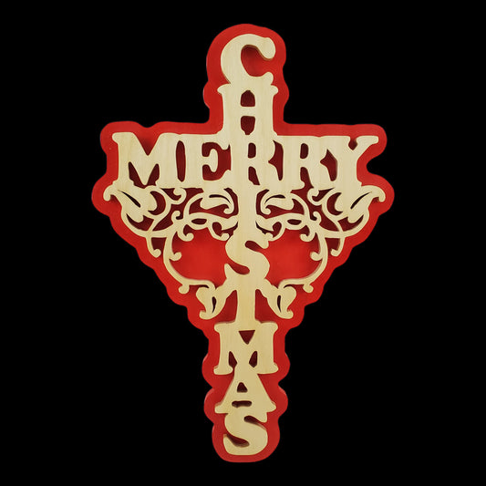 Merry Christmas Cross