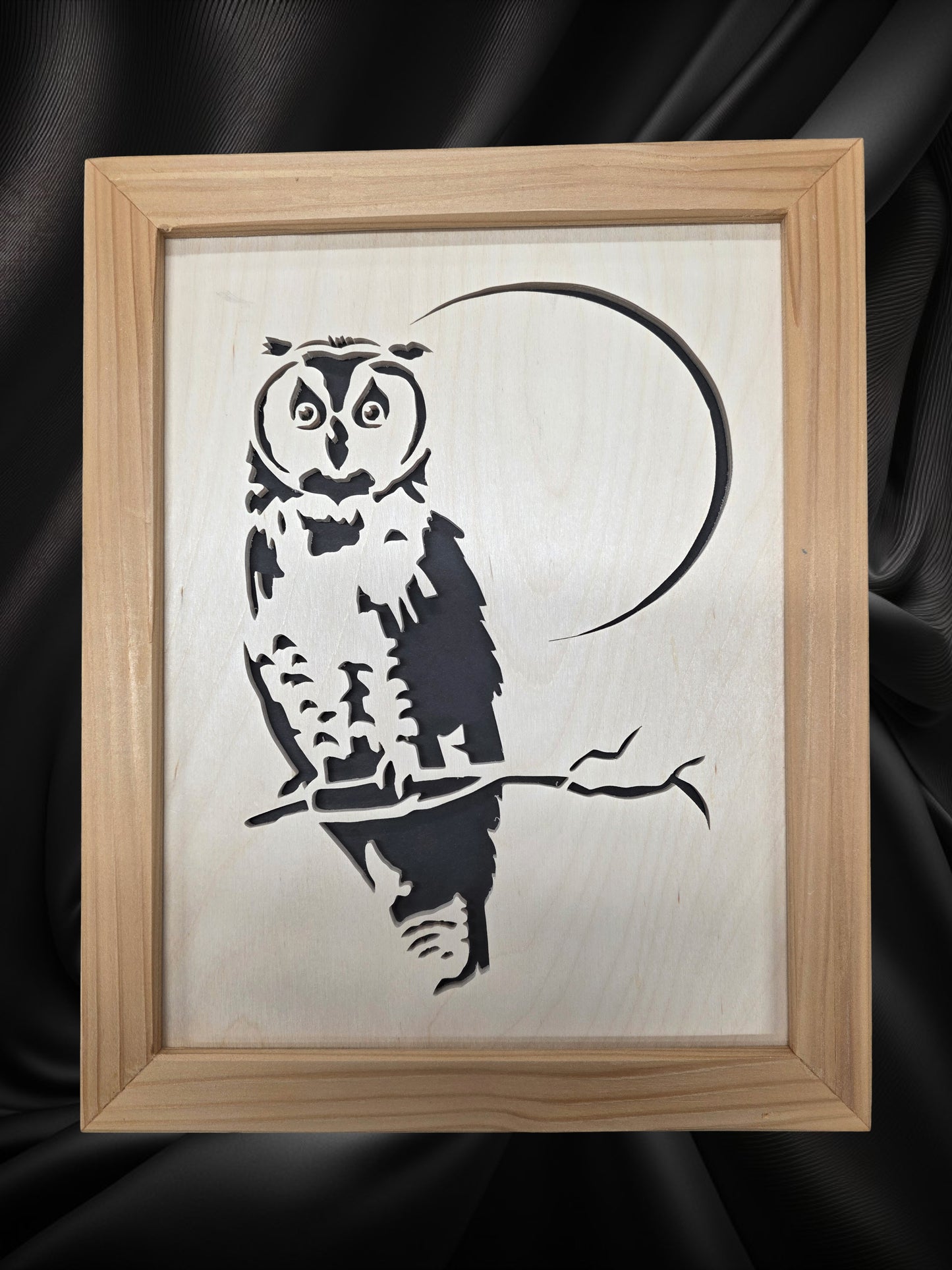Owl and Moon