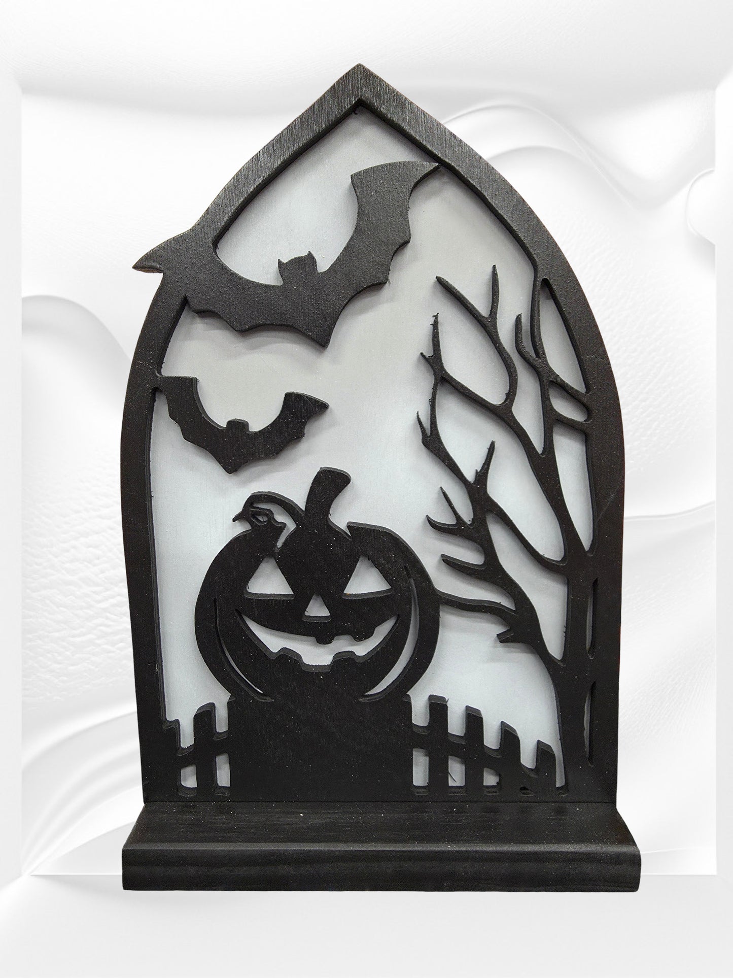 Pumpkin Window Silhouette