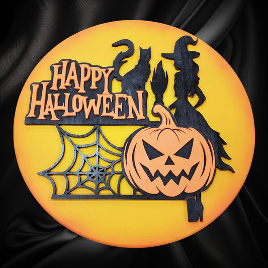 Witch Pumpkin Moon