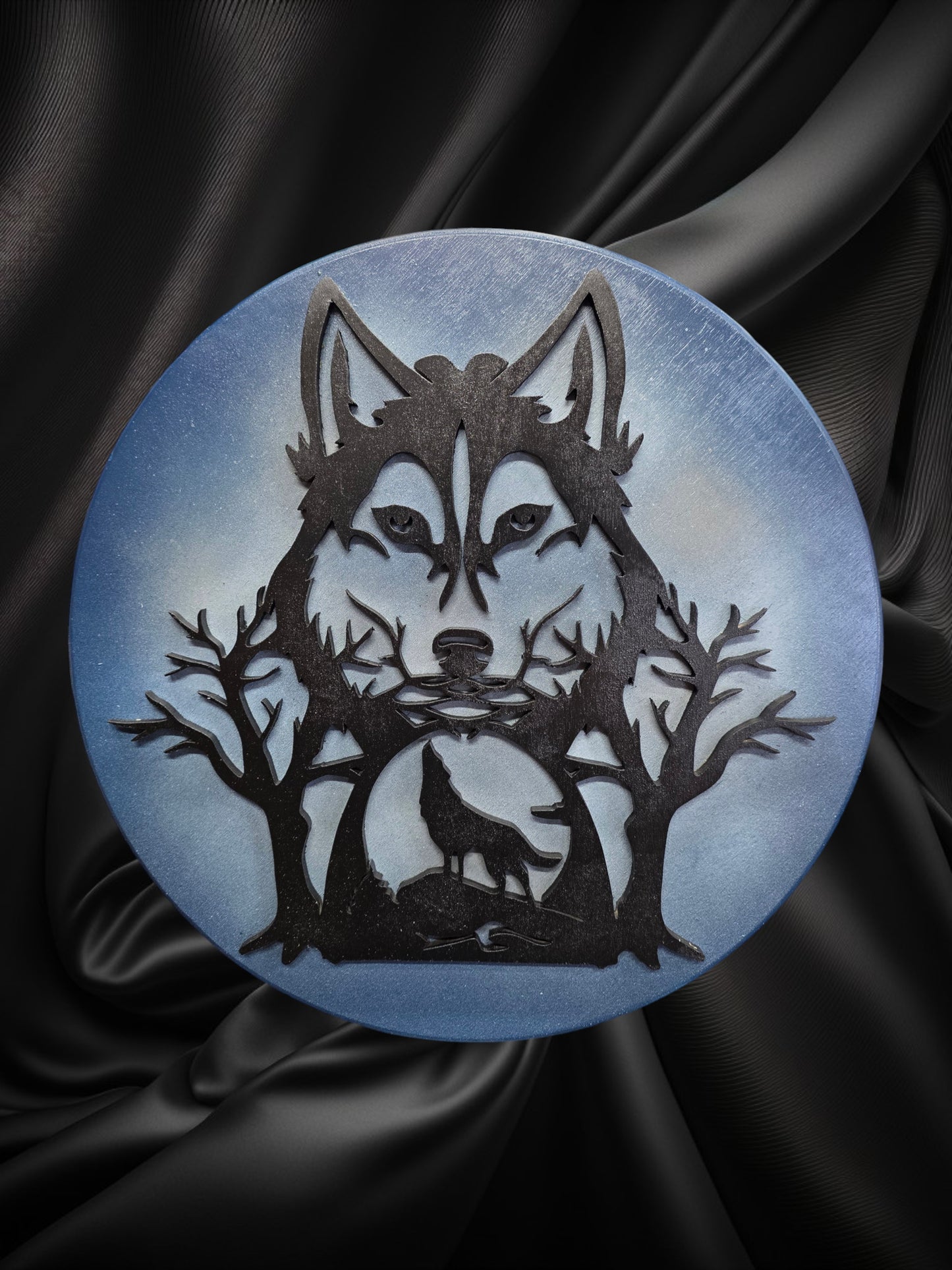 Wolf Face Silhouette