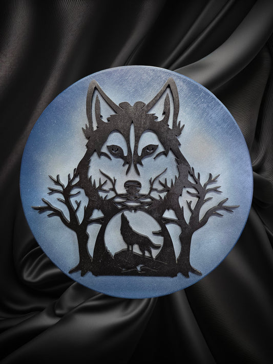 Wolf Face Silhouette